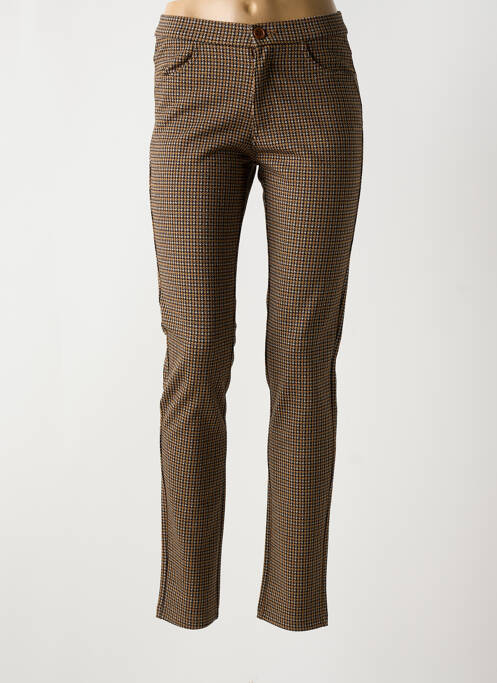 Pantalon slim maro BARILOCHE femeie