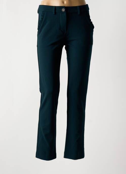 Pantalon slim verde LOLA ESPELETA femeie