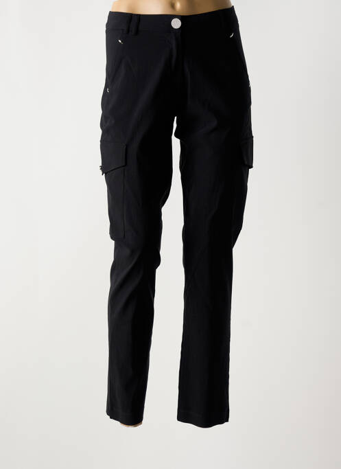 Pantalon slim negru EVA KAYAN femeie