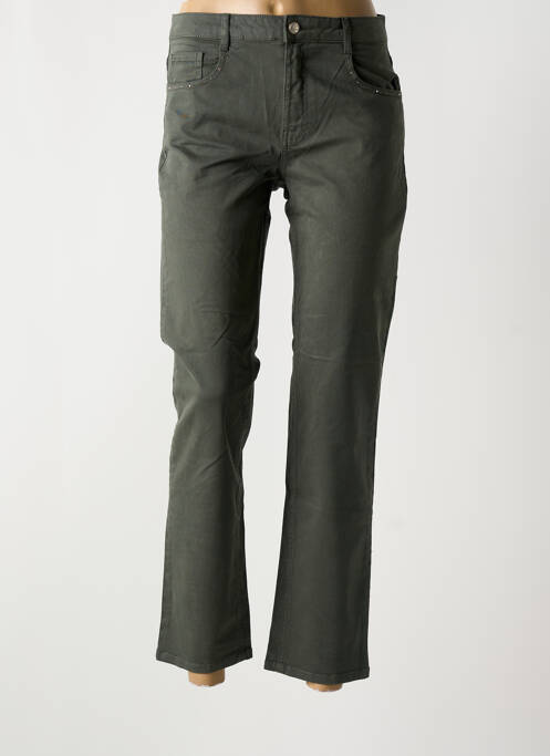 Pantalon 7/8 verde LOLA ESPELETA femeie