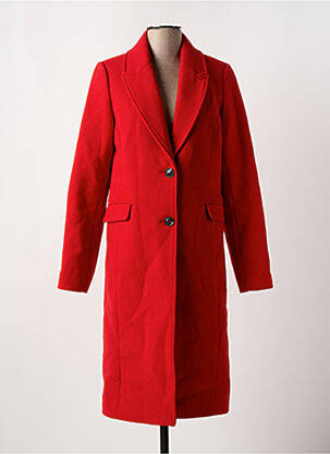 Palton lung roșu GARCIA femeie