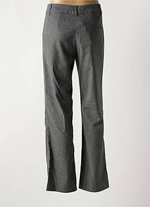 Pantalon drept talie cu cleme talie înaltă gri SOYACONCEPT femeie