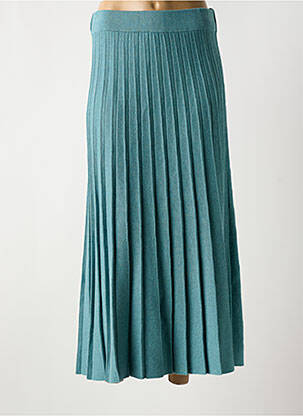 Fustă lungă verde MARBLE femeie