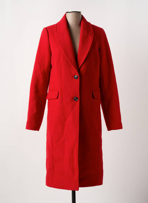 Palton lung roșu GARCIA femeie