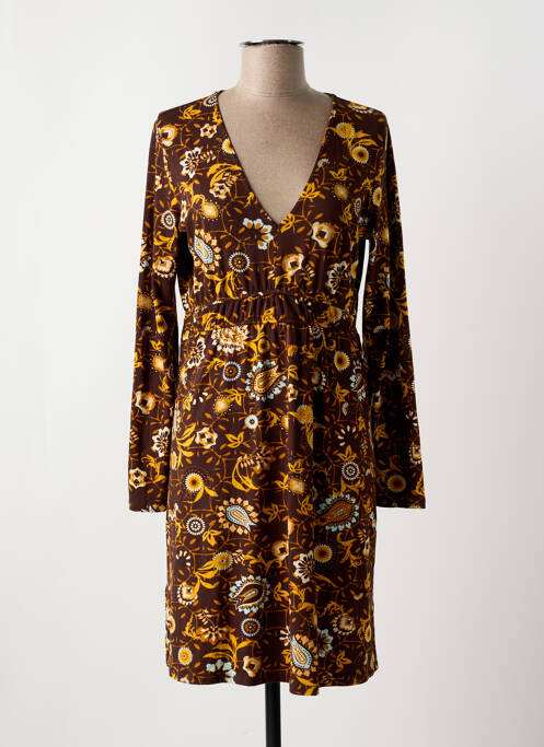 Rochie midi maro SURKANA femeie