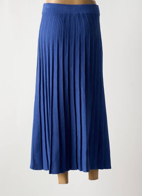 Fustă lungă albastru MARBLE femeie