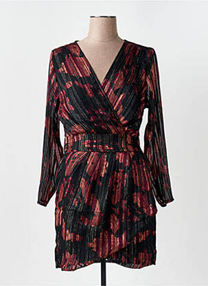 Rochie scurtă mâneci lungi mâneci lungi negru KAPORAL femeie