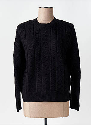 Pulover elasticitate mâneci lungi negru TIFFOSI femeie