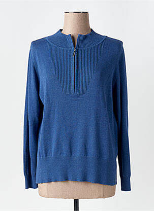 Pulover albastru MARBLE femeie