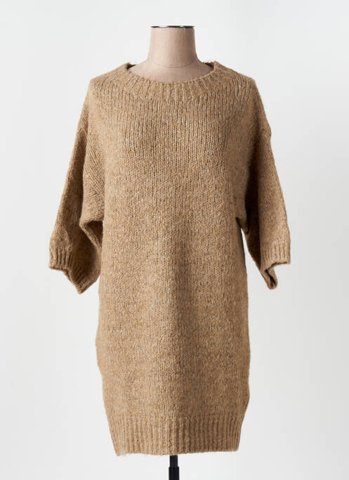 Rochie pulover maro LOLA ESPELETA femeie