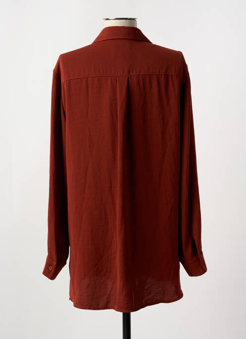 Tunică mâneci lungi portocaliu ANDAM femeie