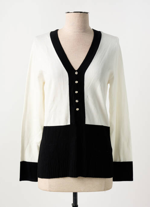 Pulover bej MARBLE femeie