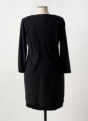 Rochie midi mâneci lungi mâneci lungi negru EVA KAYAN femeie
