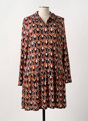 Rochie midi maro SURKANA femeie