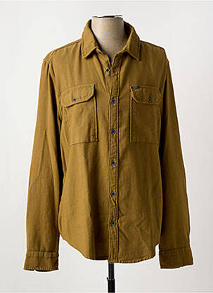 Cămașă cu mâneci lungi verde GARCIA bărbat