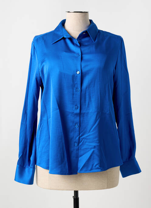 Cămașă croială dreaptă mâneci lungi albastru BARILOCHE femme
