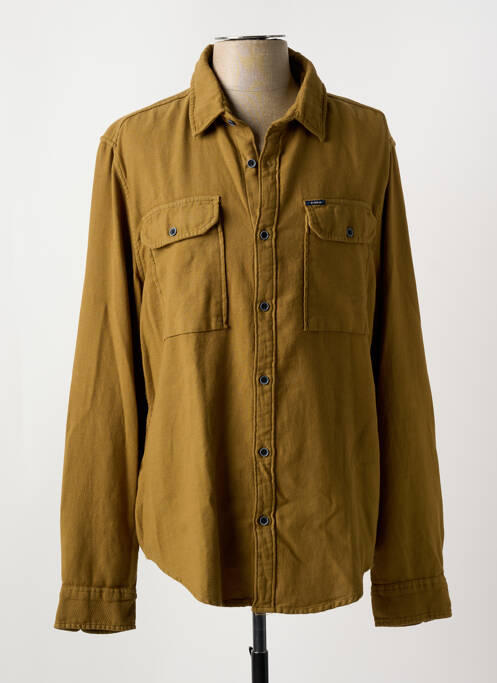 Cămașă cu mâneci lungi verde GARCIA bărbat