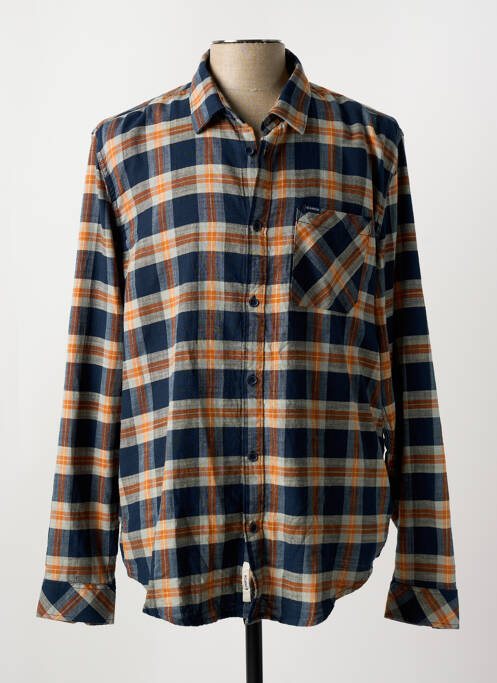 Cămașă cu mâneci lungi albastru GARCIA bărbat