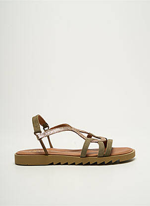 Sandale/Pantofi decupați verde SMS femeie