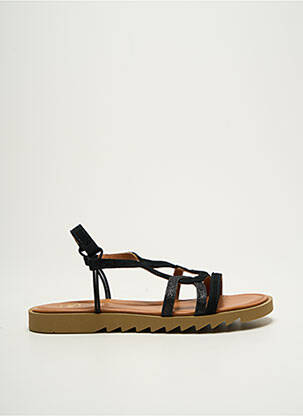 Sandale/Pantofi decupați negru SMS femeie