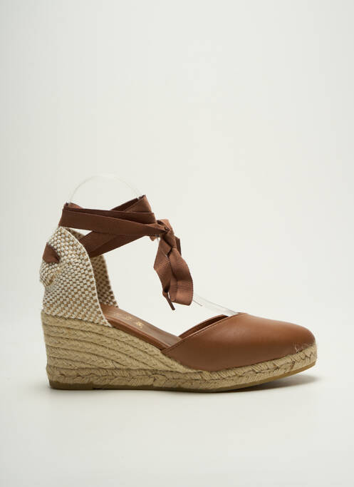 Espadrile maro LA MAISON DE L'ESPADRILLE femeie
