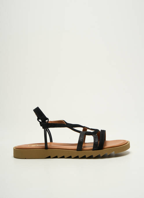 Sandale/Pantofi decupați negru SMS femeie