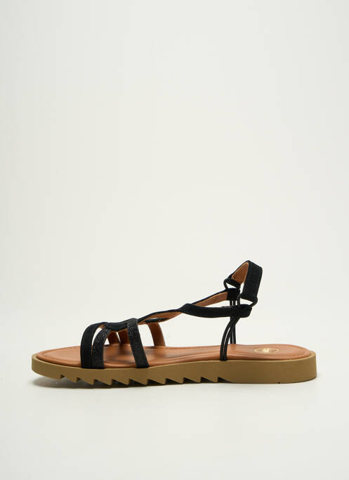 Sandale/Pantofi decupați negru SMS femeie