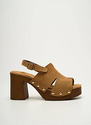 Sandale/Pantofi decupați maro COCO ET ABRICOT femeie