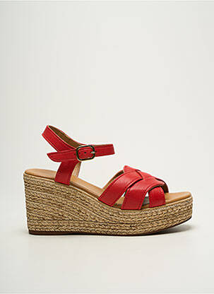 Sandale/Pantofi decupați roșu ALIWELL femeie