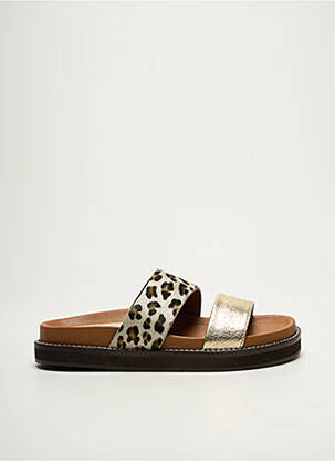 Mulete/Saboți auriu ALIWELL femeie