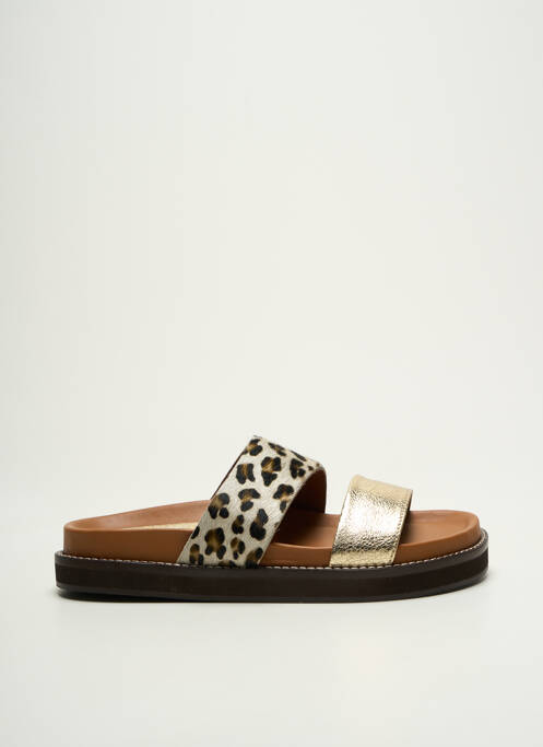 Mulete/Saboți auriu ALIWELL femeie