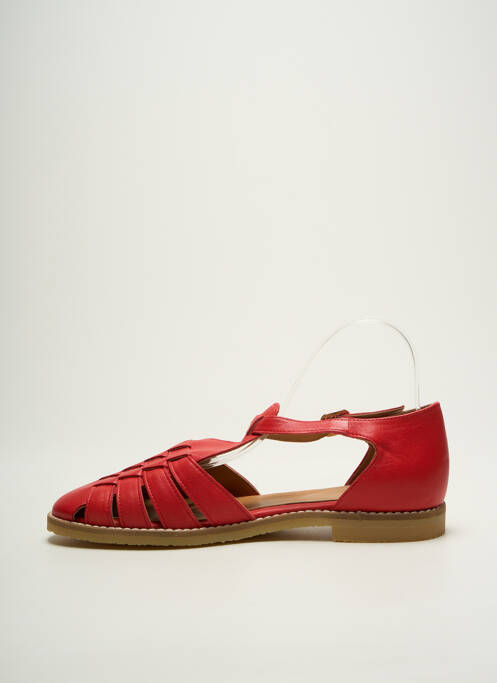 Sandale/Pantofi decupați roșu ALIWELL femeie