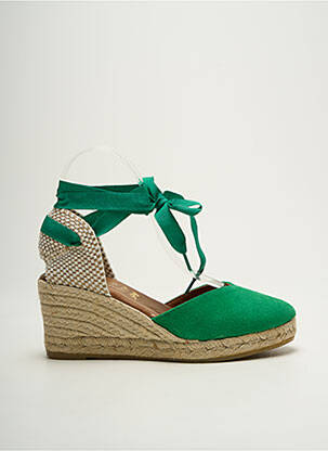 Espadrile verde LA MAISON DE L'ESPADRILLE femeie