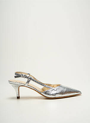 Sandale/Pantofi decupați argintiu NIMAL femeie
