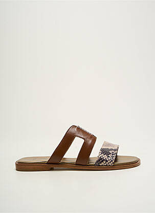 Mulete/Saboți maro NIMAL femeie