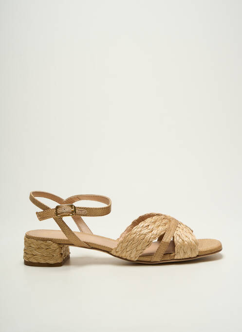 Sandale/Pantofi decupați bej UNISA femeie