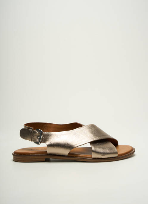 Sandale/Pantofi decupați auriu COCO ET ABRICOT femeie