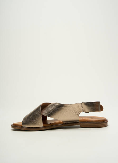 Sandale/Pantofi decupați auriu COCO ET ABRICOT femeie