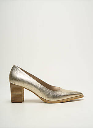 Pantofi cu toc auriu MYMA femeie