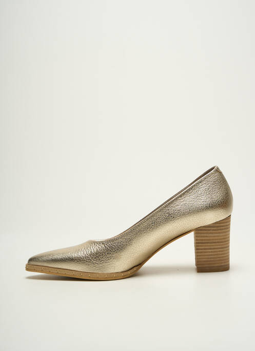 Pantofi cu toc auriu MYMA femeie