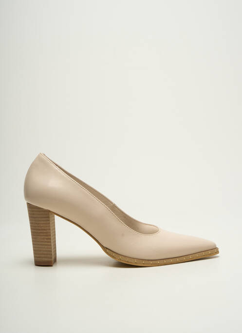 Pantofi cu toc bej MYMA femeie