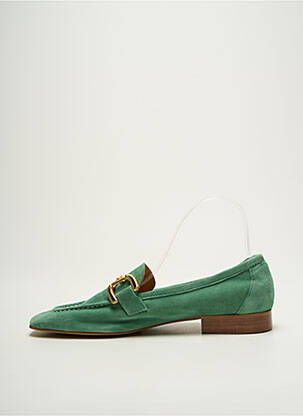 Mocasini toc mic toc plat până la 3 cm verde ROSEMETAL femeie