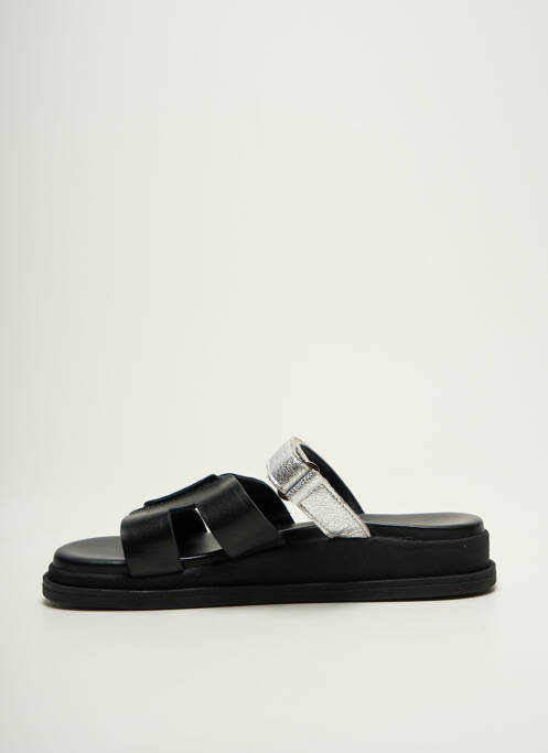 Mulete/Saboți argintiu SMS femeie