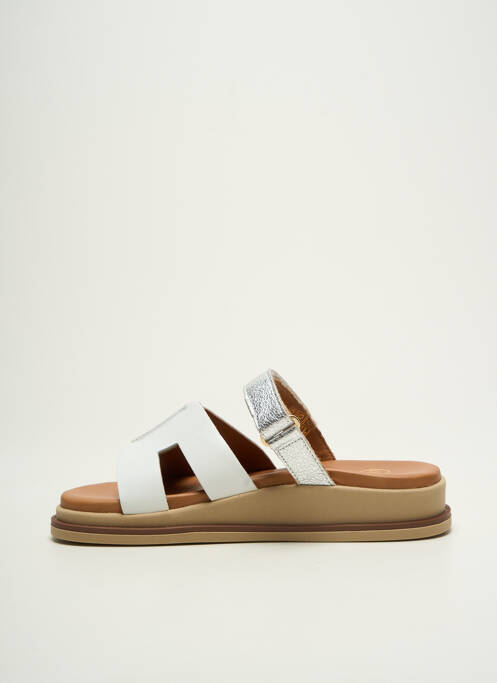 Mulete/Saboți argintiu SMS femeie