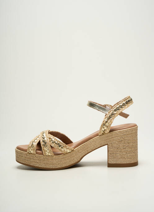 Sandale/Pantofi decupați bej COCO ET ABRICOT femeie