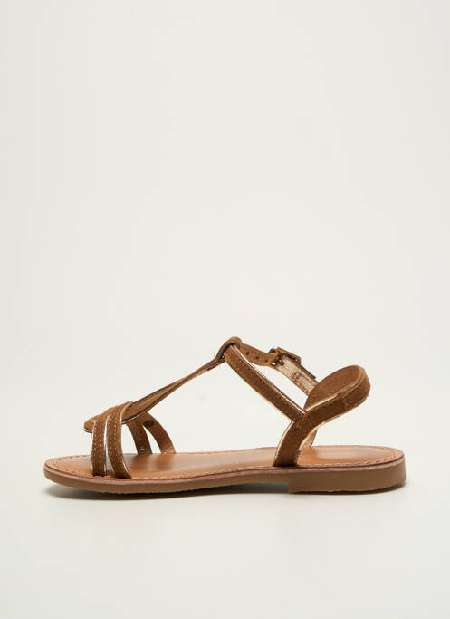 Sandale/Pantofi decupați maro LES TROPEZIENNES PAR M.BELARBI fată