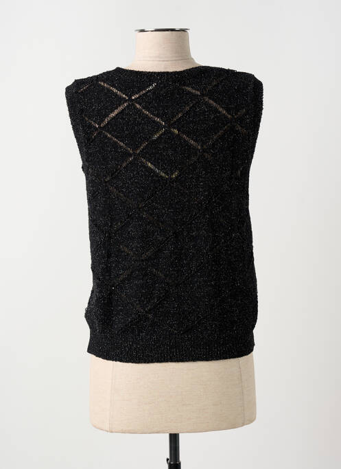 Top negru SEE U SOON femeie