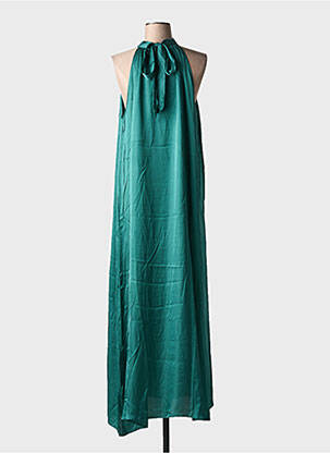 Rochie lungă fără mâneci fără mâneci verde GRACE & MILA femeie