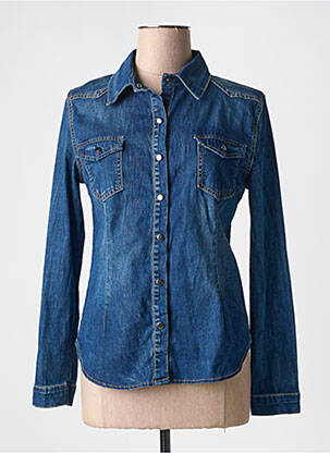 Cămașă albastru BISCOTE femeie