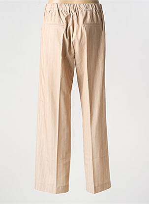 Pantalon drept elasticitate mărime normală bej PAKO LITTO femeie